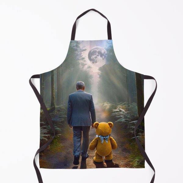 Item preview, Walking with a Teddy Bear designed and sold by M-Y-A-R-T-.