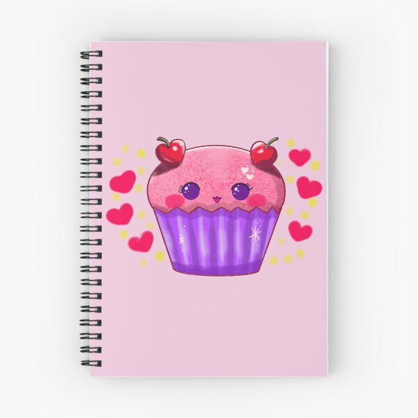 Item preview, Kawaii cupcake with cherries designed and sold by altairaleon.