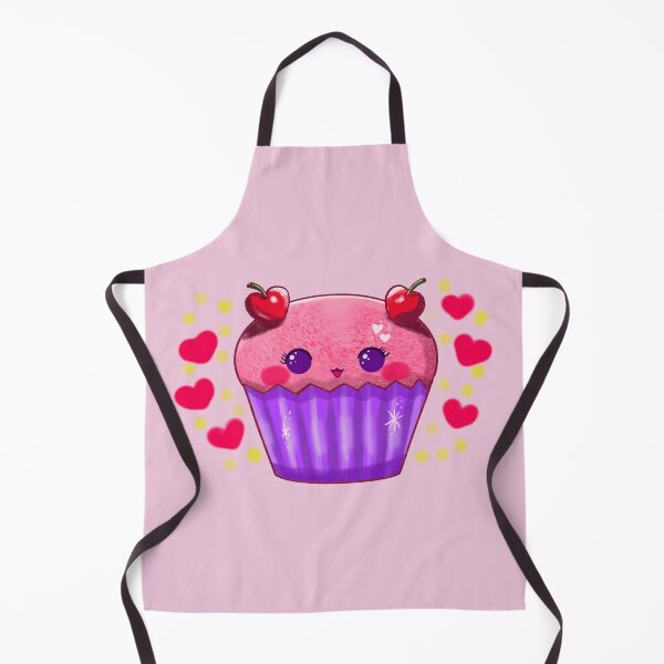 Item preview, Kawaii cupcake with cherries designed and sold by altairaleon.
