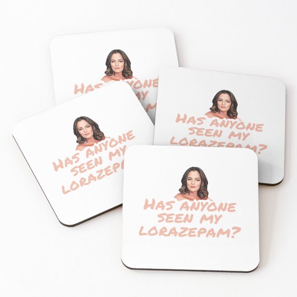 Item preview, Has anyone seen my lorazepam? - Victoria White Lotus designed and sold by livetogether.