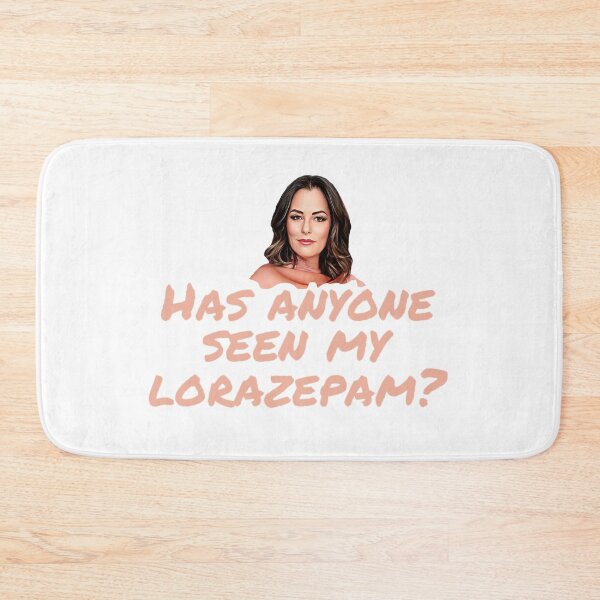 Item preview, Has anyone seen my lorazepam? - Victoria White Lotus designed and sold by livetogether.