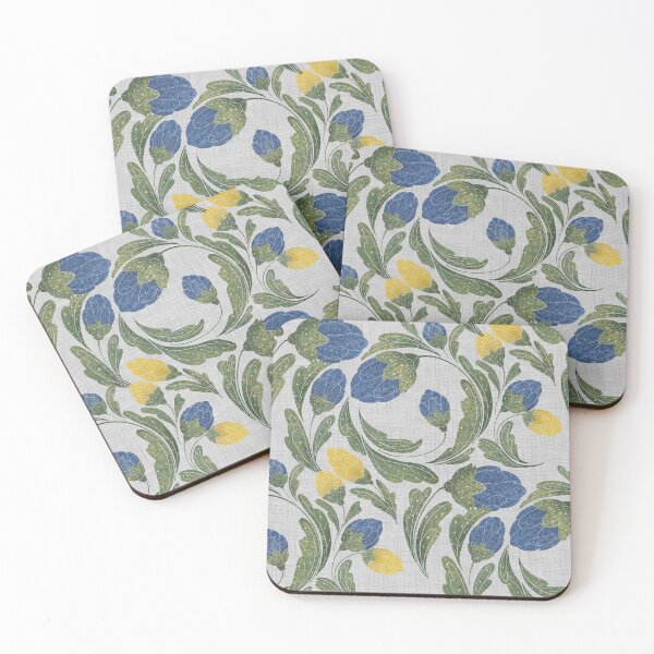 Item preview, Rustic Bloom Symphony seamless pattern design designed and sold by NelenaArt.
