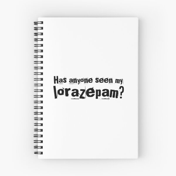 Item preview, Has anyone seen my lorazepam? - Victoria White Lotus designed and sold by livetogether.