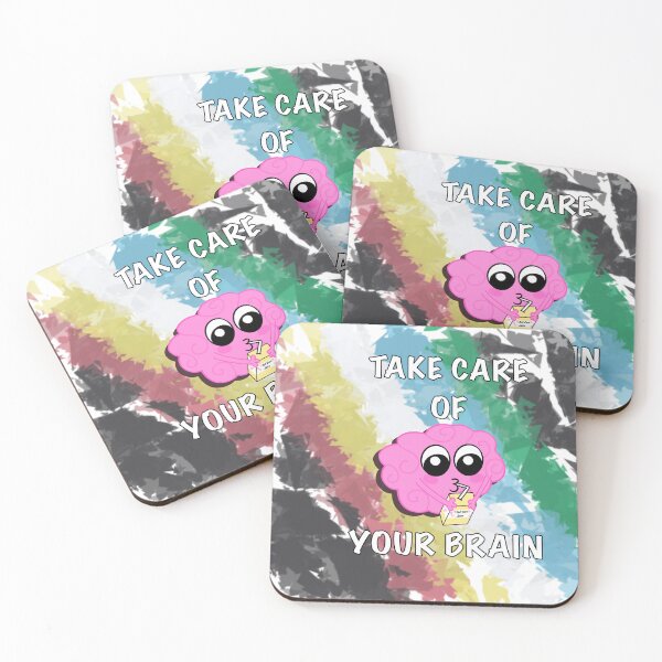 Item preview, Take care of your brain- disability flag designed and sold by LaurenEhretArt.