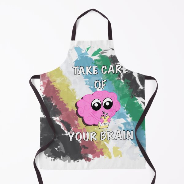Item preview, Take care of your brain- disability flag designed and sold by LaurenEhretArt.