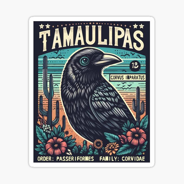 Item preview, Tamaulipas Crow 3 designed and sold by theAVIARY7.