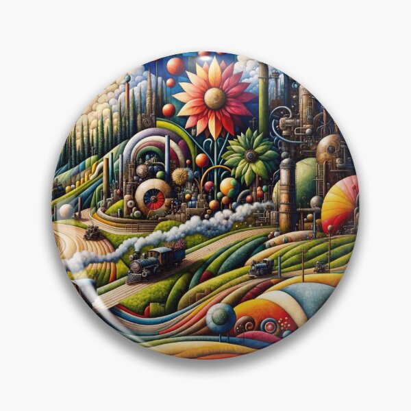 Item preview, Dieselpunk Floral Factory designed and sold by M-Y-A-R-T-.