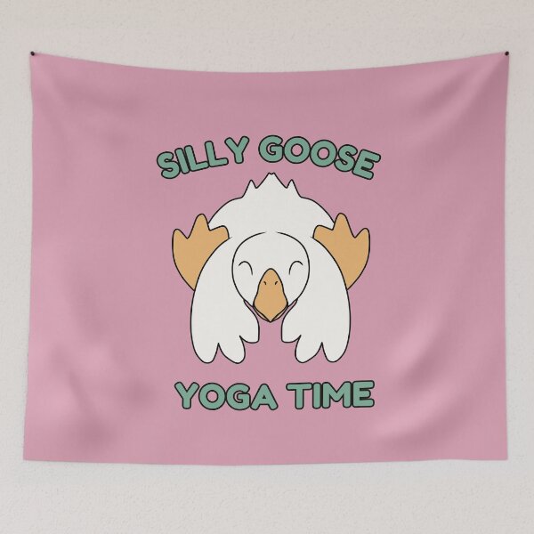 Item preview, Silly Goose Yoga Time designed and sold by HugSomeNettles.