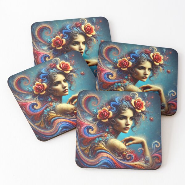 Item preview, Spanish elegance in blue tones designed and sold by Sigtrix.