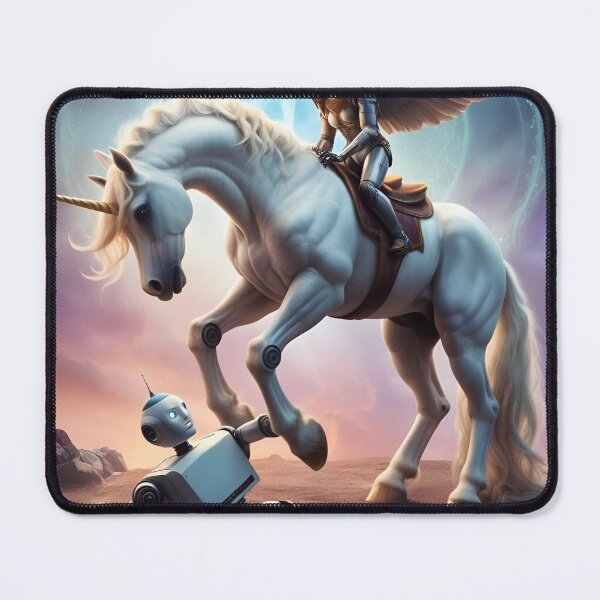 Item preview, Unicorn taking out ai, Mines bigger, the unicorn always prevails designed and sold by The Far Far North.