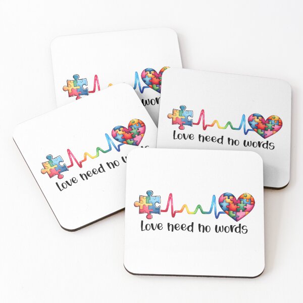 Item preview, Heartbeat of Autism Love: Wordless Connection Tee designed and sold by DarylWelsh2024.