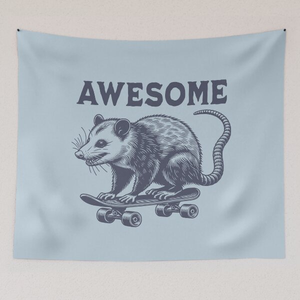 Item preview, Awesome Retro Possum Animal designed and sold by NosandEdgy.