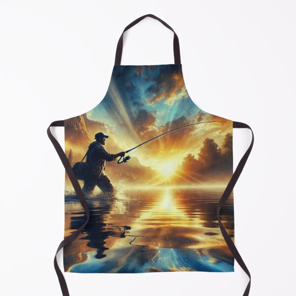 Item preview, The perfect catch – anglers in the golden sunset designed and sold by M-Masterpieces.