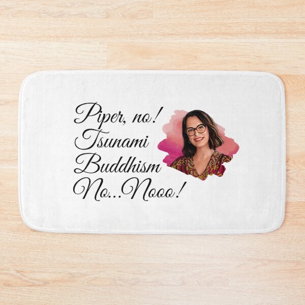Item preview, Piper no, Tsunami, Buddhism, No noooo!  -  Victoria White Lotus designed and sold by livetogether.
