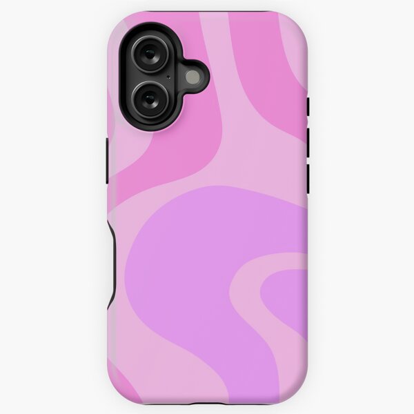 Vista previa del artículo con la obra «Remolinos abstractos modernos de color rosa y morado», diseñado y vendido por JulzPink.