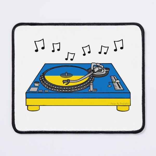 Item preview, DJ Ukrainian Flag Music Producer Musician designed and sold by doodlerob.