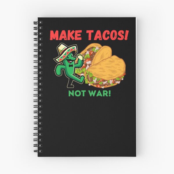 Item preview, MAKE TACOS - NOT WAR designed and sold by ActOutTees.