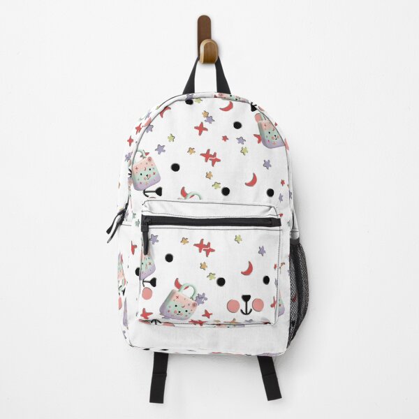 Item preview, Set of Handbags and Cute Face with Pastel Colors Cartoon-Style. designed and sold by MigWhimsy.