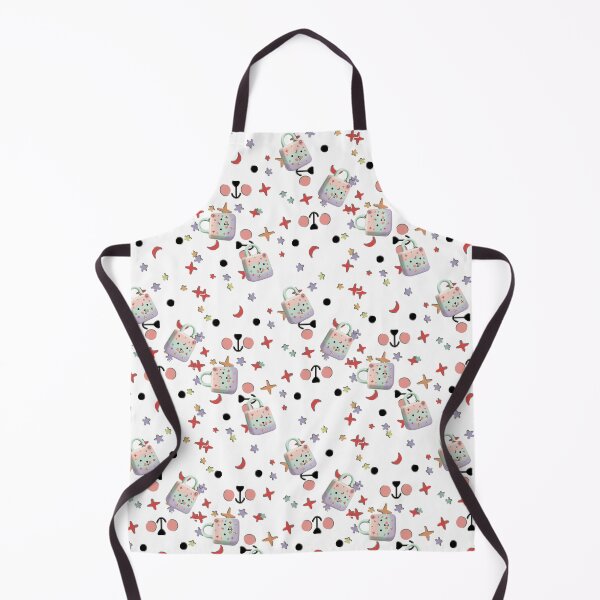 Item preview, Set of Handbags and Cute Face with Pastel Colors Cartoon-Style. designed and sold by MigWhimsy.