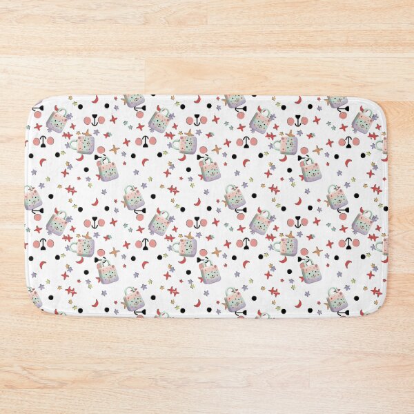 Item preview, Set of Handbags and Cute Face with Pastel Colors Cartoon-Style. designed and sold by MigWhimsy.