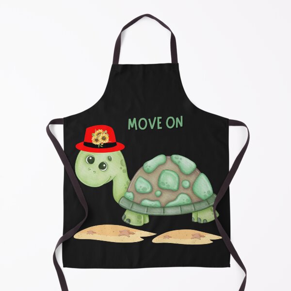 Item preview, Turtle with a sunflower hat designed and sold by LaUnArt.