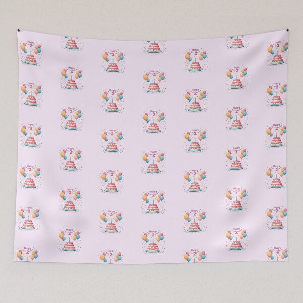 Item preview, Cute Happy 2nd Birthday designed and sold by Itsheartshop.