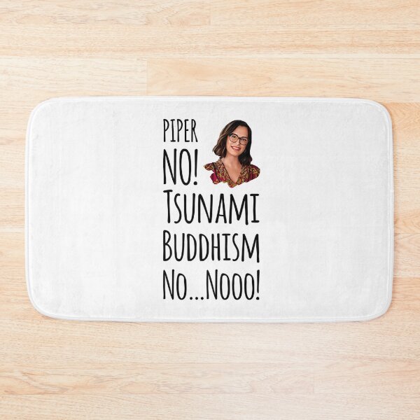 Item preview, Piper no, Tsunami, Buddhism, No noooo!  -  Victoria White Lotus designed and sold by livetogether.