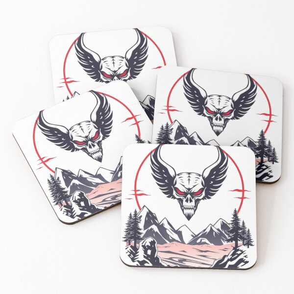 Item preview, Skull with Wings: Nature and Edginess designed and sold by Farsky-Fashion.