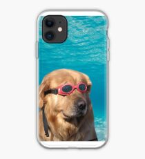 Swimmer Dog iPhone Case