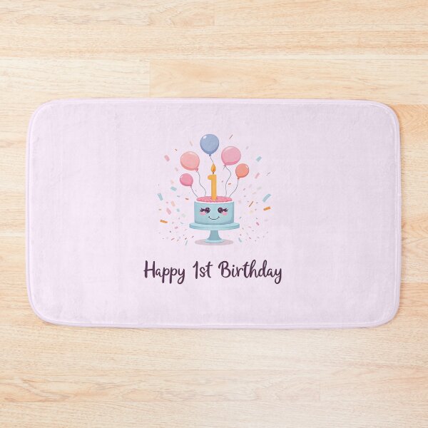 Item preview, Cute Happy 1st Birthday designed and sold by Itsheartshop.