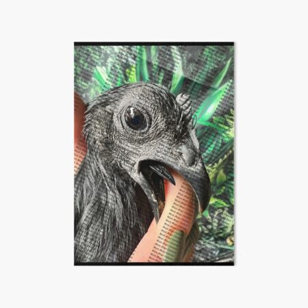 Black Tongue  Art Board Print