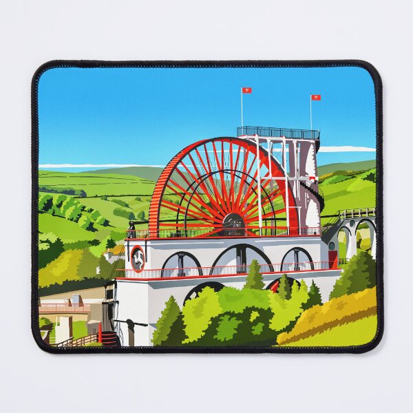 Item preview, Laxey Wheel, Isle of Man designed and sold by Richard O'Neill Art.