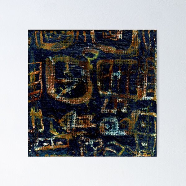 Item preview, Blue cavern by Sandra Lapierre designed and sold by newcuriosity.