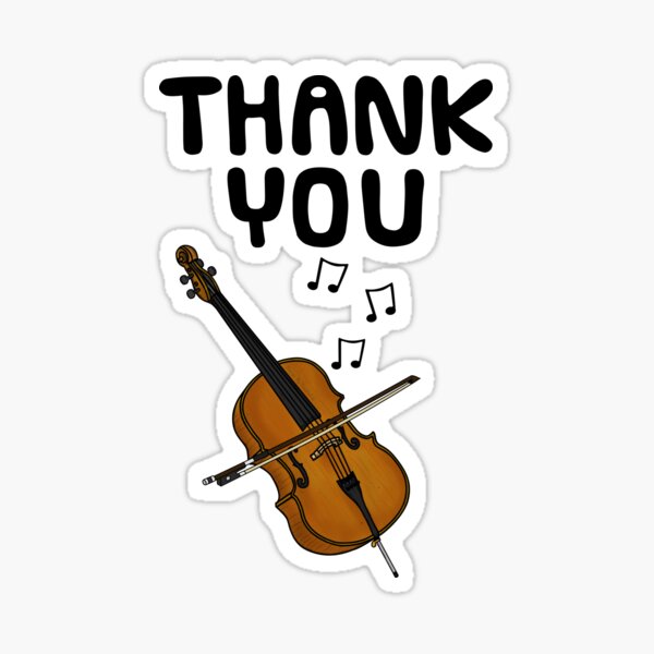 Item preview, Cello Thank You Music Teacher Cellist Musician designed and sold by doodlerob.