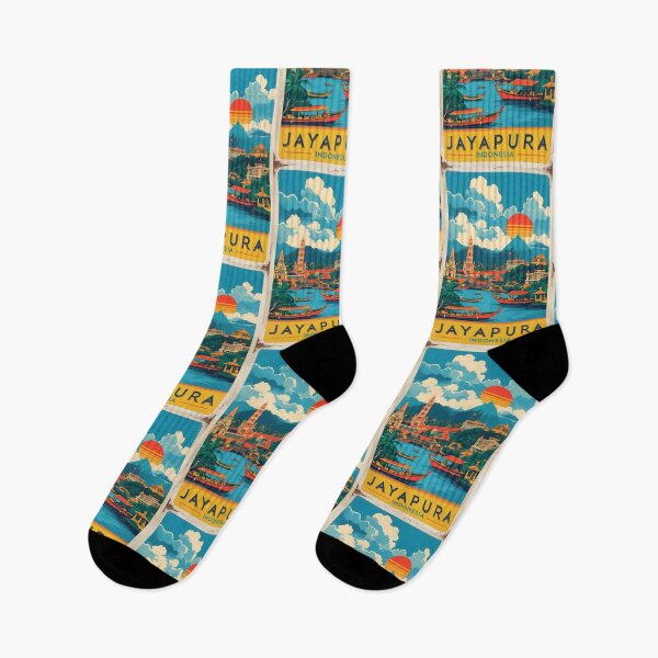 Item preview, Jayapura Indonesia Vintage Travel Tourism designed and sold by TravelersGems.