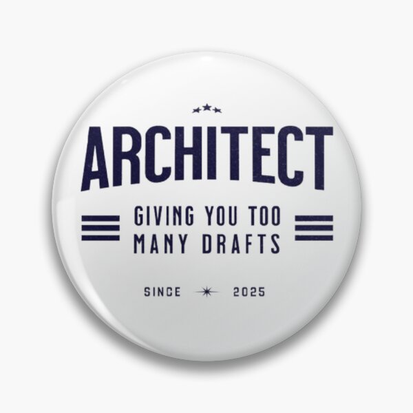 Item preview, Architect: Giving You Too Many Drafts designed and sold by Syrupulse.
