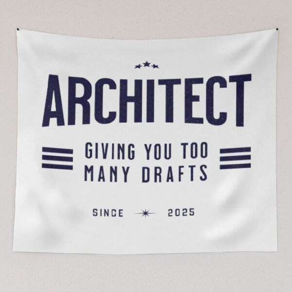 Item preview, Architect: Giving You Too Many Drafts designed and sold by Syrupulse.