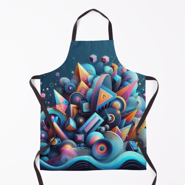 Item preview, Neon colors with geometric patterns designed and sold by Dogandesighn.