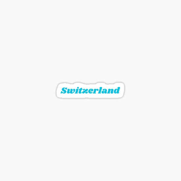 Item preview, Switzerland designed and sold by RedParker.