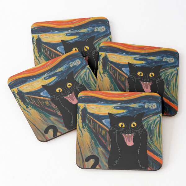 Item preview, The Cat Scream designed and sold by Angry Swan Designs.