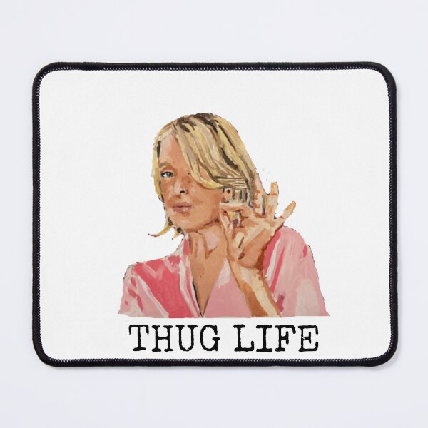 Item preview, Thug Life Martha – Hand-Painted Boss Energy Illustration designed and sold by CarvingCoryArt.