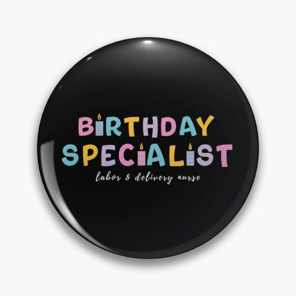 Item preview, Funny Birthday Specialist – Vintage Labor & Delivery Nurse RN Gift designed and sold by StemMerch247.