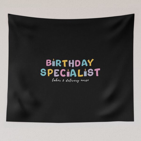 Item preview, Funny Birthday Specialist – Vintage Labor & Delivery Nurse RN Gift designed and sold by StemMerch247.