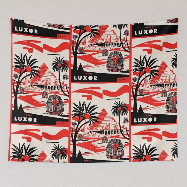 Item preview, Luxor Egypt Vintage Travel Tourism designed and sold by TravelersGems.