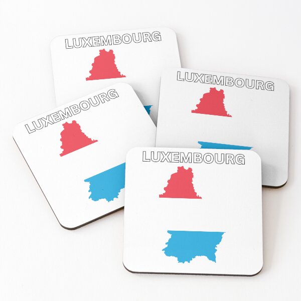 Item preview, Luxembourg  Flag Map Design designed and sold by atomstartup.