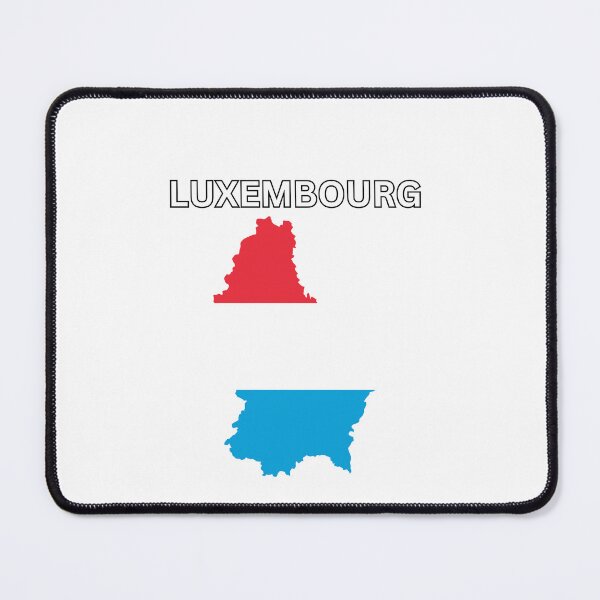 Item preview, Luxembourg Flag Map Design designed and sold by atomstartup.