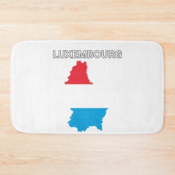 Item preview, Luxembourg  Flag Map Design designed and sold by atomstartup.