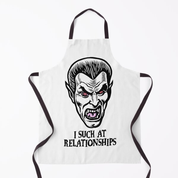 Item preview, I Suck at Relationships - Vampire designed and sold by DopeyRobot.