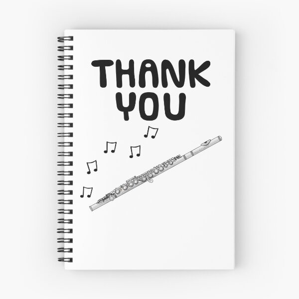 Item preview, Flute Thank You Music Teacher Flutist Musician designed and sold by doodlerob.