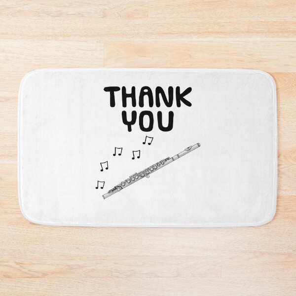 Item preview, Flute Thank You Music Teacher Flutist Musician designed and sold by doodlerob.